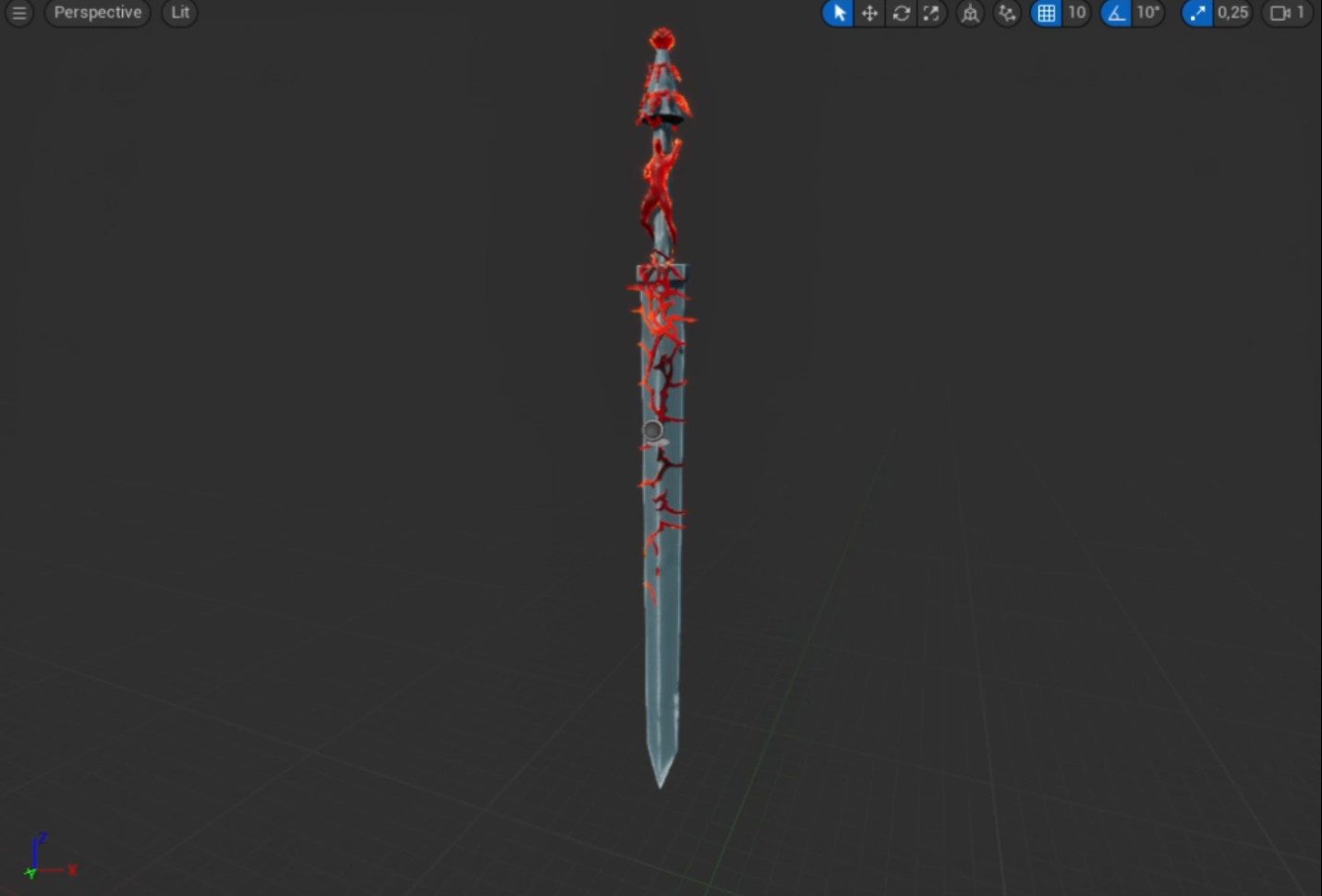 Eli Todd | Magic Sword Charge Effect